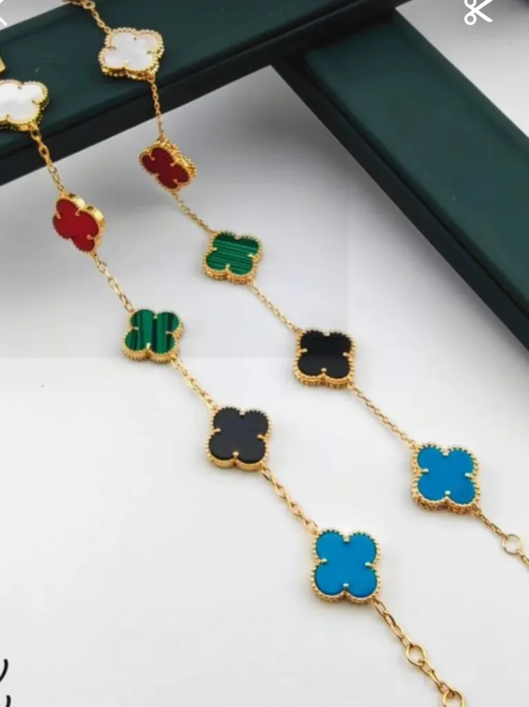 multi clover bracelet