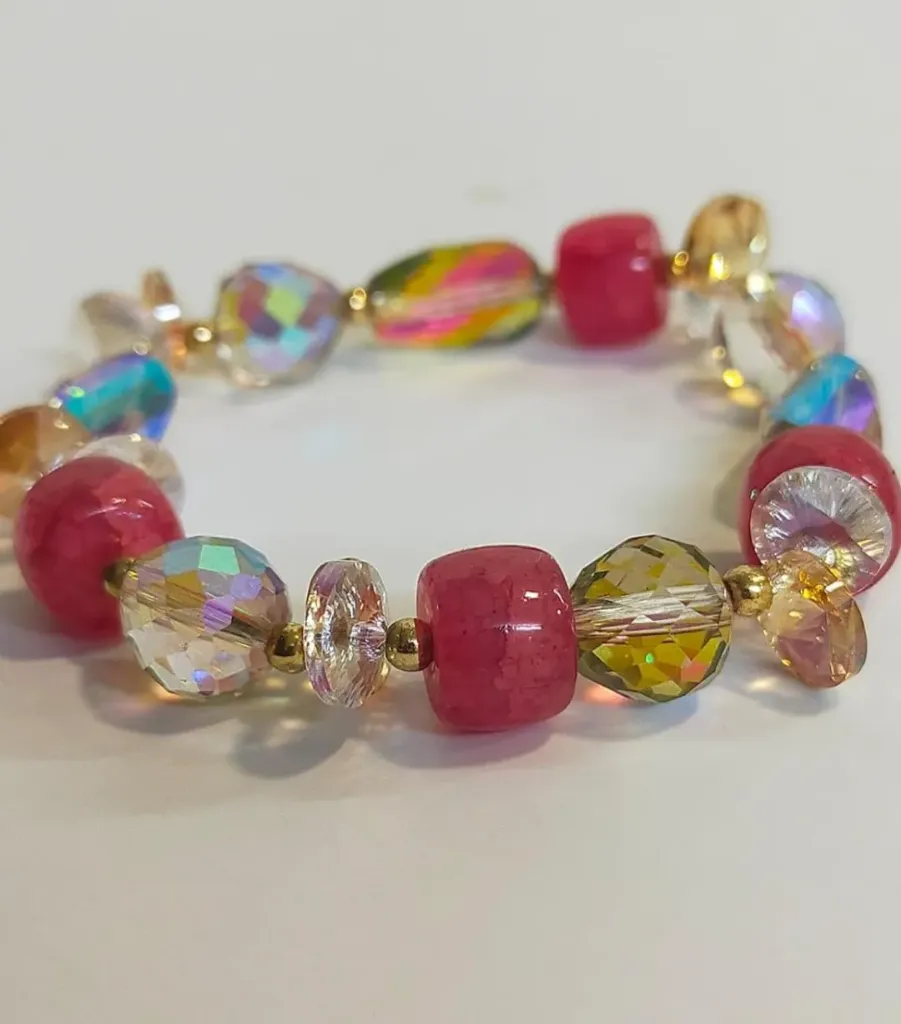 Tussel crystal bracelets