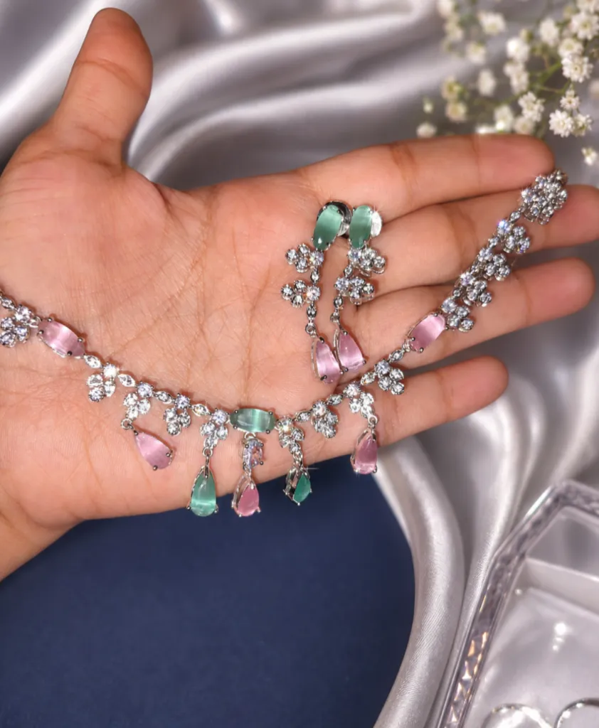 A.d necklace set